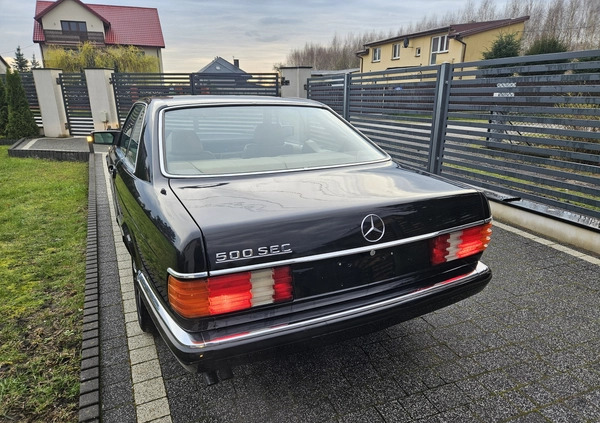 Mercedes-Benz Klasa S cena 75000 przebieg: 172800, rok produkcji 1989 z Rymanów małe 704